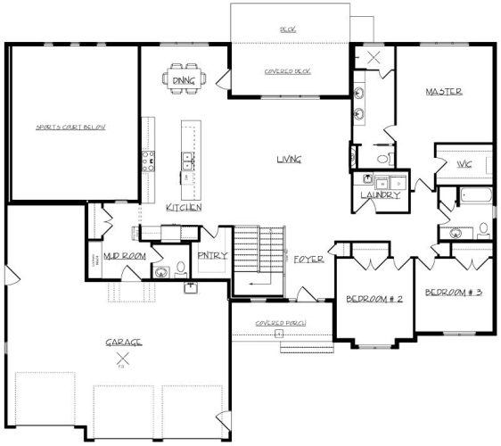 Wildmere Park Floor Plan - Paramount Builders